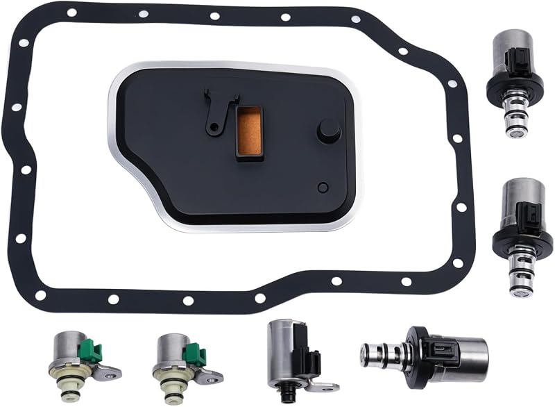 Kit de solenoide de mudança e filtro da transmissão 4F27E YDMON para Ford, Mazda e Mercury