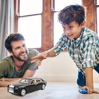 Amazon.com: 1/24 Diecast Car Model Rolls-Royce Phantom Toy