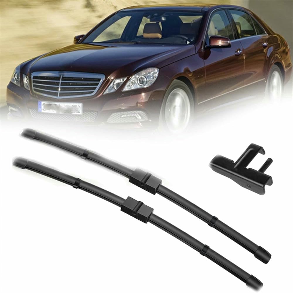 ZHUNDU 24+24 pióra wycieraczek do przedniej szyby samochodu Mercedes-Benz Klasy E W212 2010 2011 2012 2013 2014 Akcesoria Wycieraczki szyby przedniej