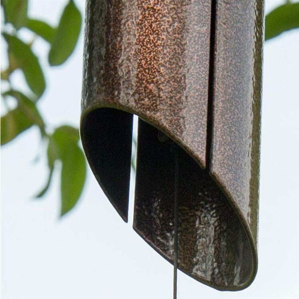 Carillon a Vent pour Maison Carillon Éolien en Fer À Tube Unique Décorations De Jardin en Plein Air Cloche Suspendue pour Le Jardin À La Maison Décoration Intérieure