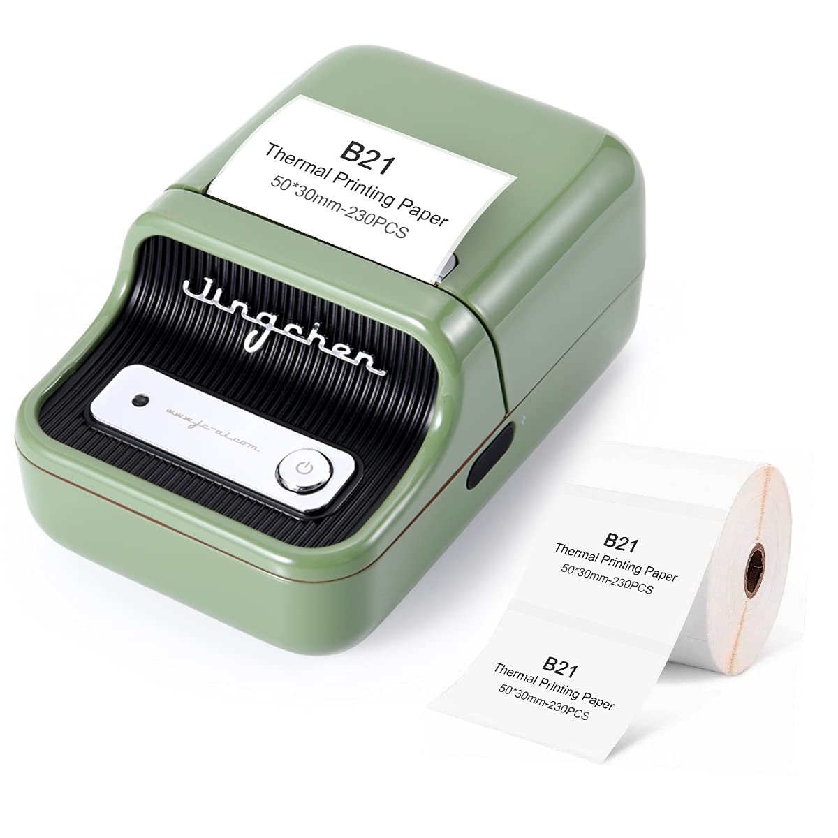 Smart Label Maker B21 with Labels Tape Mini Portable Wireless Bluetooth Label Printer Thermal Inkles