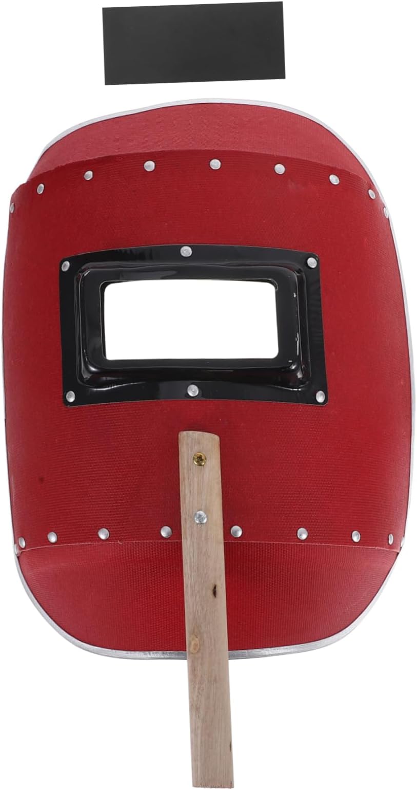 Handheld Welding Face Mask Handle for Welding and Burning Tasks High Transparency Filter Lenses and Construction Protective Equipment for Construction and Manufacturing