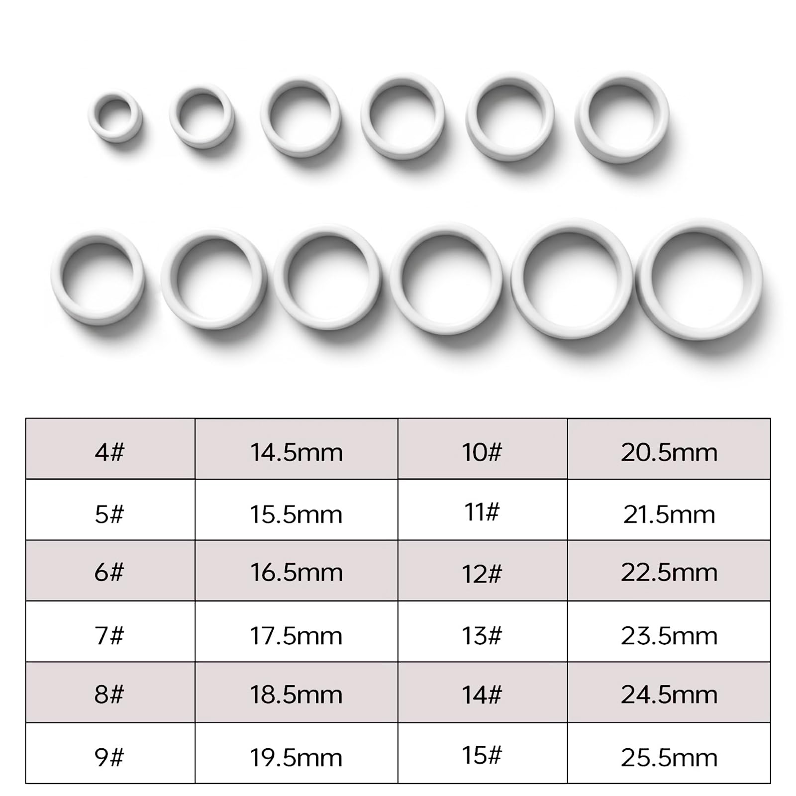 3 Quarters Of An Inch Ring Size