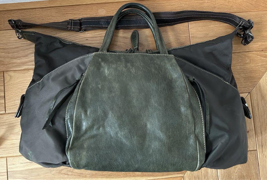 Amazon.co.jp: オサム 2way ショルダーバッグ レザーナイロン Amazon.co.jp: オサム 2way ショルダーバッグ レザーナイロン