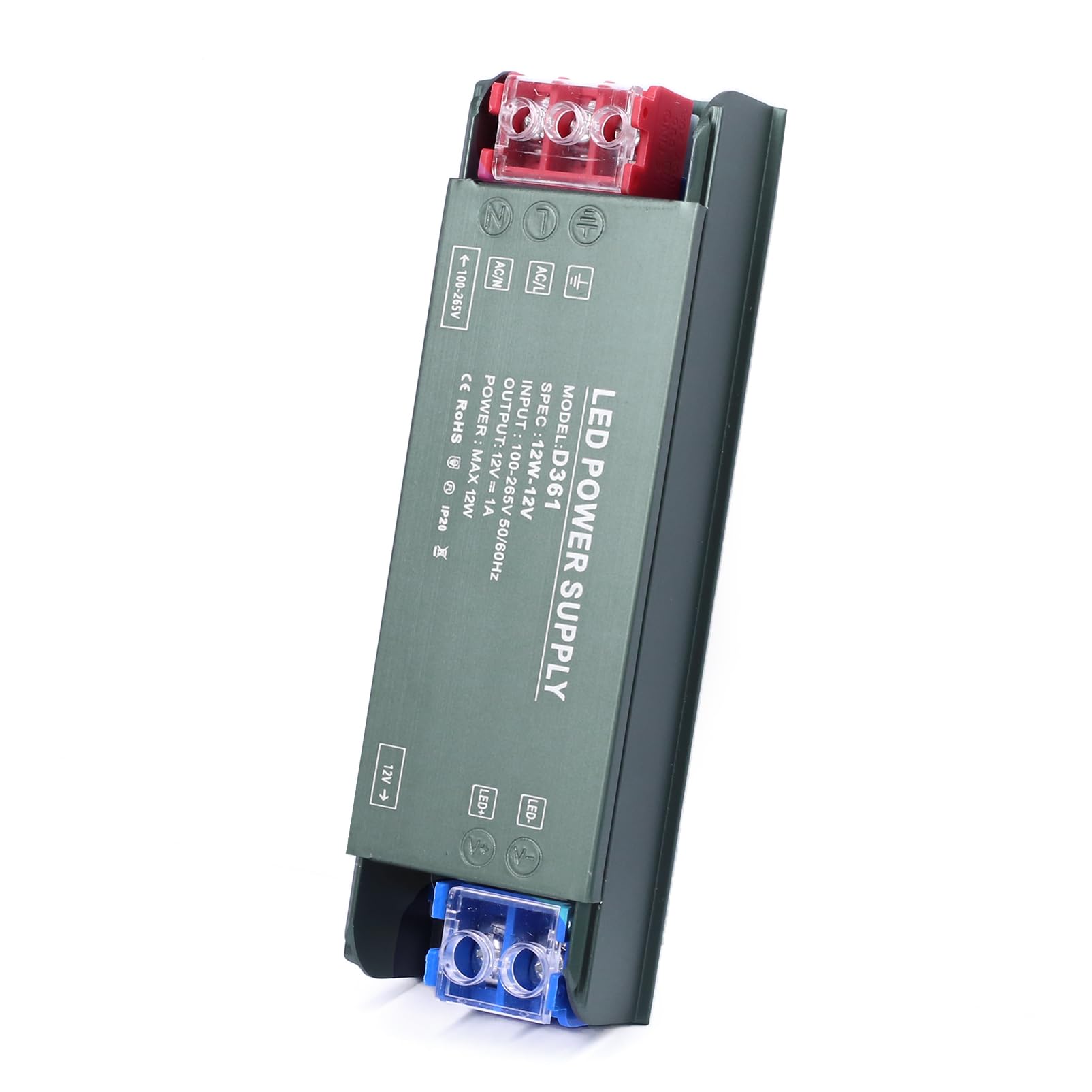 Alimentatore 12V 1.5A, 18W Trasformatore 220V A 12V, Driver LED AC A DC, Alimentatore Lampada Led, Senza Sfarfallio - Trasformatore LED Costante Per Strisce LED, Lampade G4, MR16, GU5.3 - Foto 12