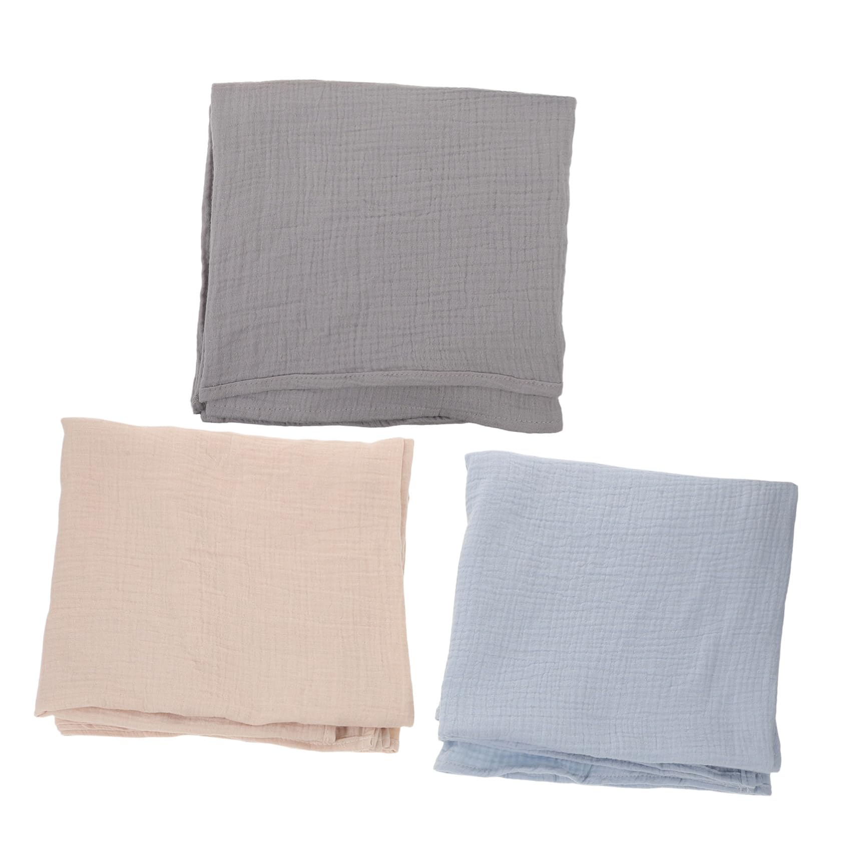 SUPVOX 3piezas Manta Envolvente para Recién Nacidos de Unidades Mantas Envolventes Unisex Habitación del Toallas Transpirables Baño Hora del Sueño