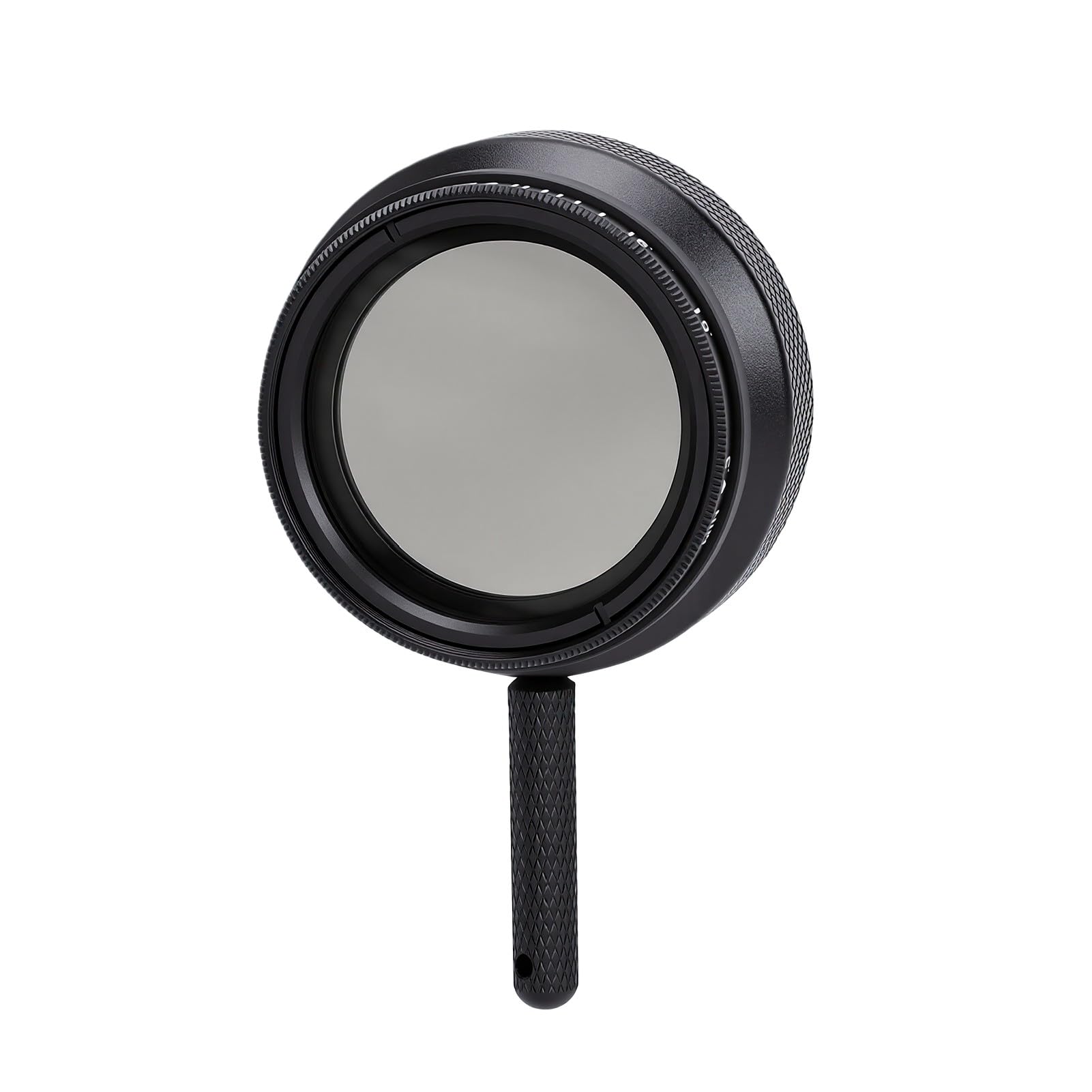 Filtro ND Variabile Regolabile, Filtro a Densità Neutra, | Obiettivo Regolabile 1-9, 24 Strati, Vetro Ottico HD Multistrato, Telaio in Alluminio, Lente staccabile.