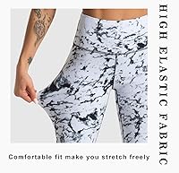 Vista 33 de Dragon Fit - Pantalones de yoga de compresión con bolsillos interiores, pantalones deportivos de cintura alta con control de abdomen, leggings