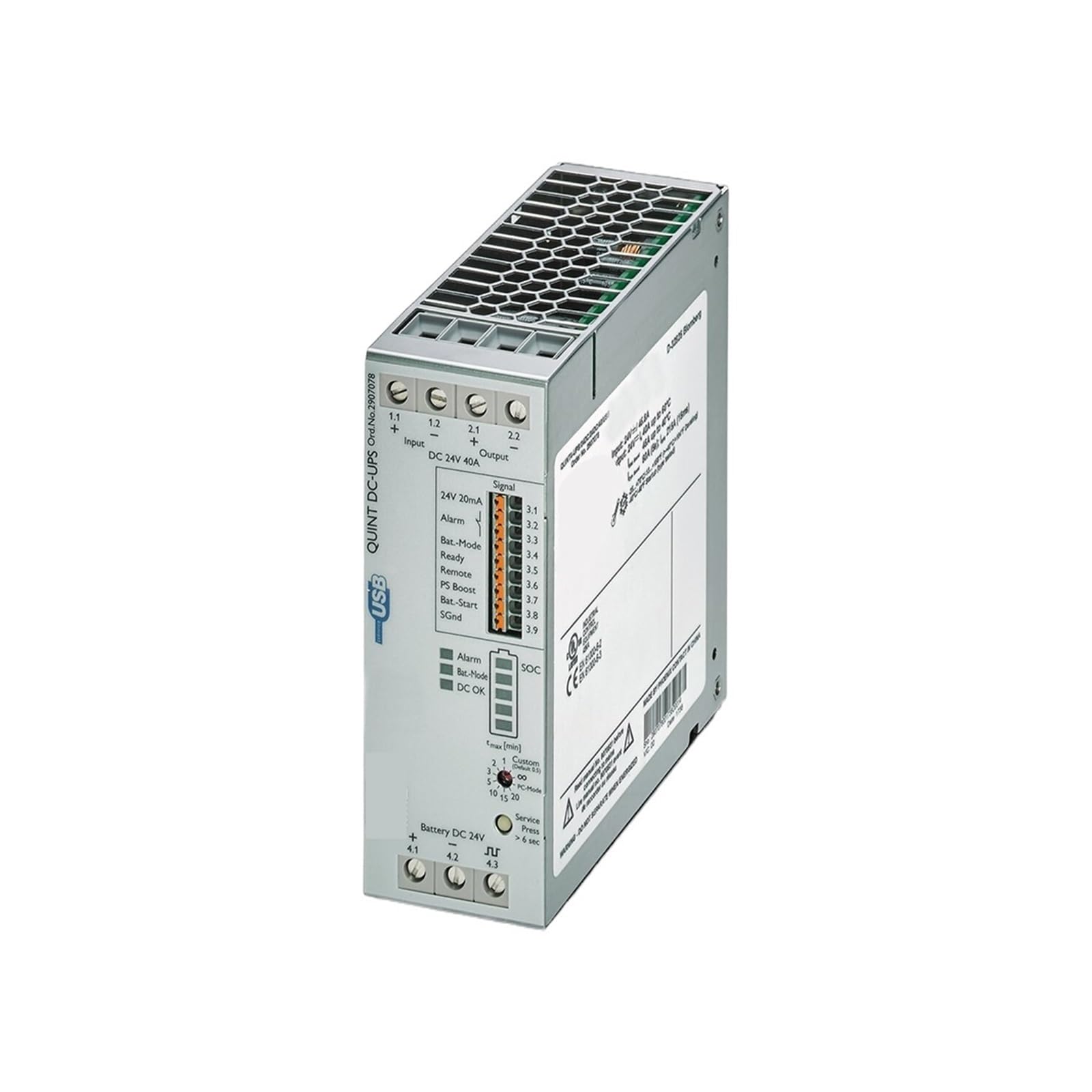 BALYDLUL 2907078 24DC/24DC/40/USB 24VDC/40A Power Supply