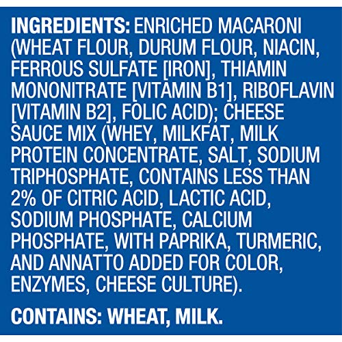 Buy Kraft Macaroni & Cheese Dinner, Original, 7.25 Oz, 18 Pack Online at desertcart Sri Lanka