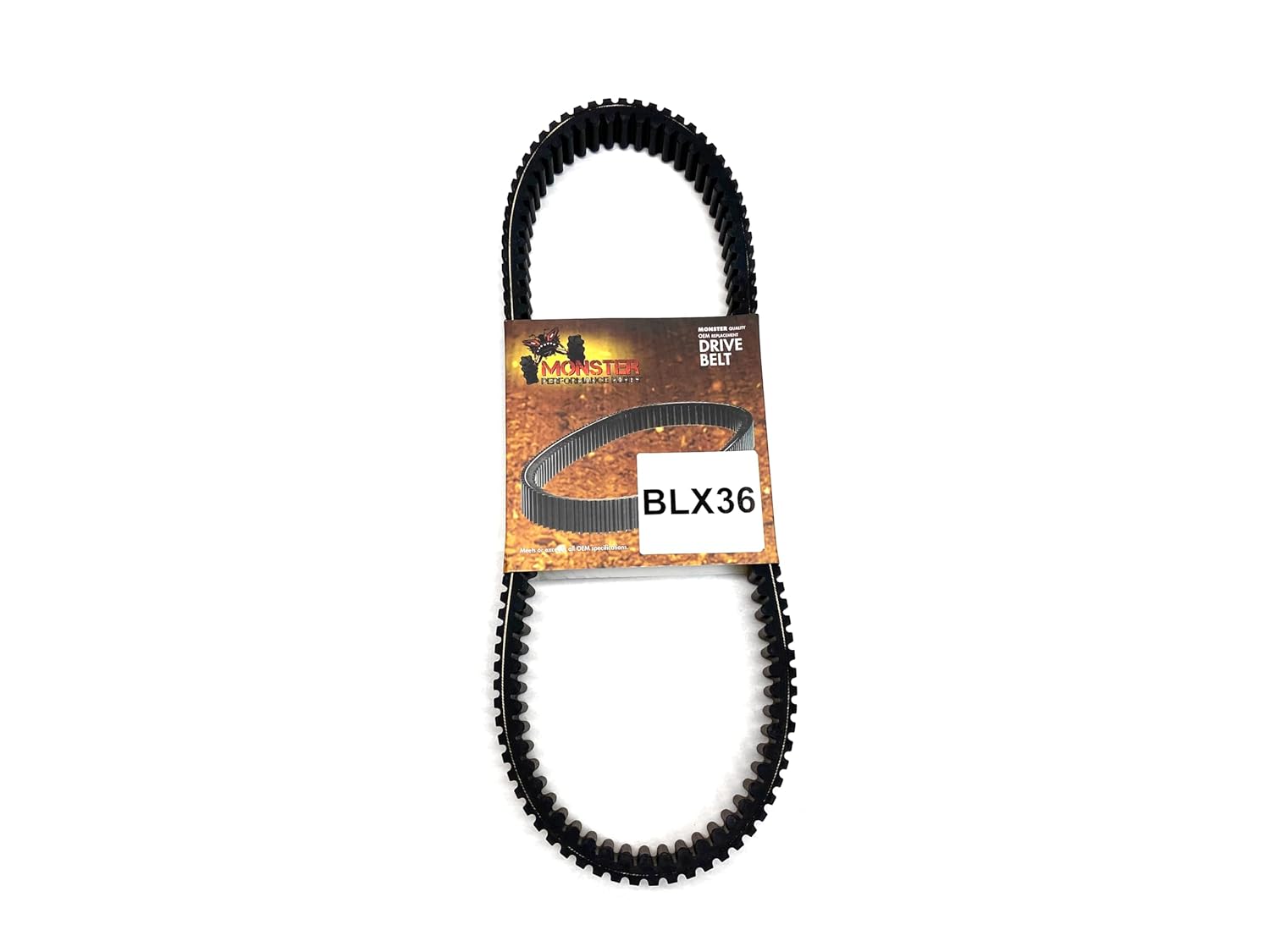 Monster Performance Drive Belt for Kawasaki 59011-0037 Mule PRO Heavy Duty Aramid Optimal Grip Long-Life Design Quality Tested Reduced Vibration Guaranteed Fit