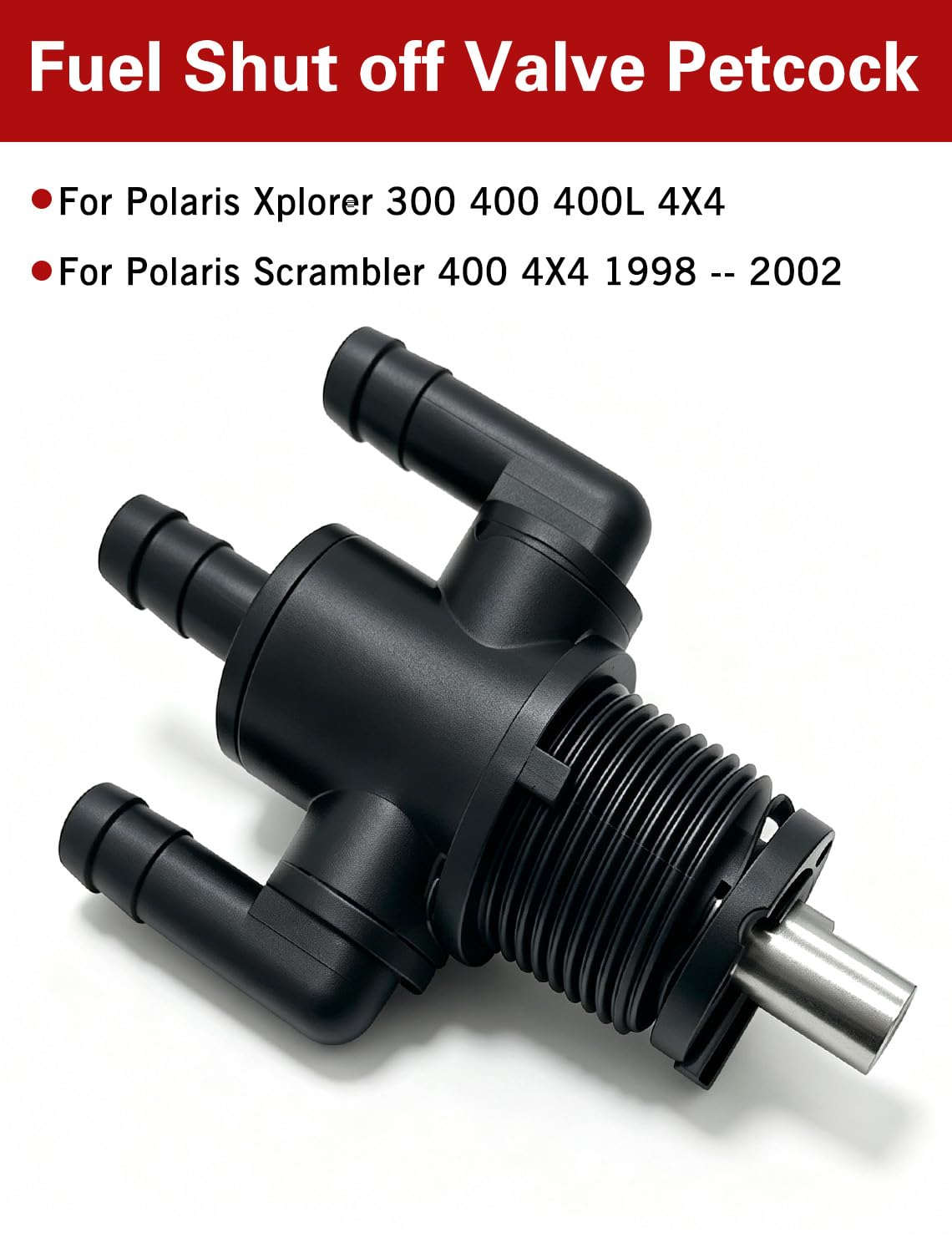 Amazon.com: 3-Way Fuel Shut off Valve Petcock For Polaris Xplorer