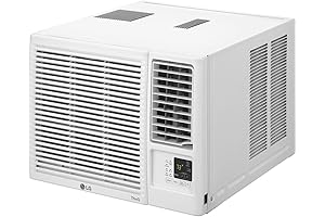 LG 6000 BTU 110-Volt Window AC with Heat