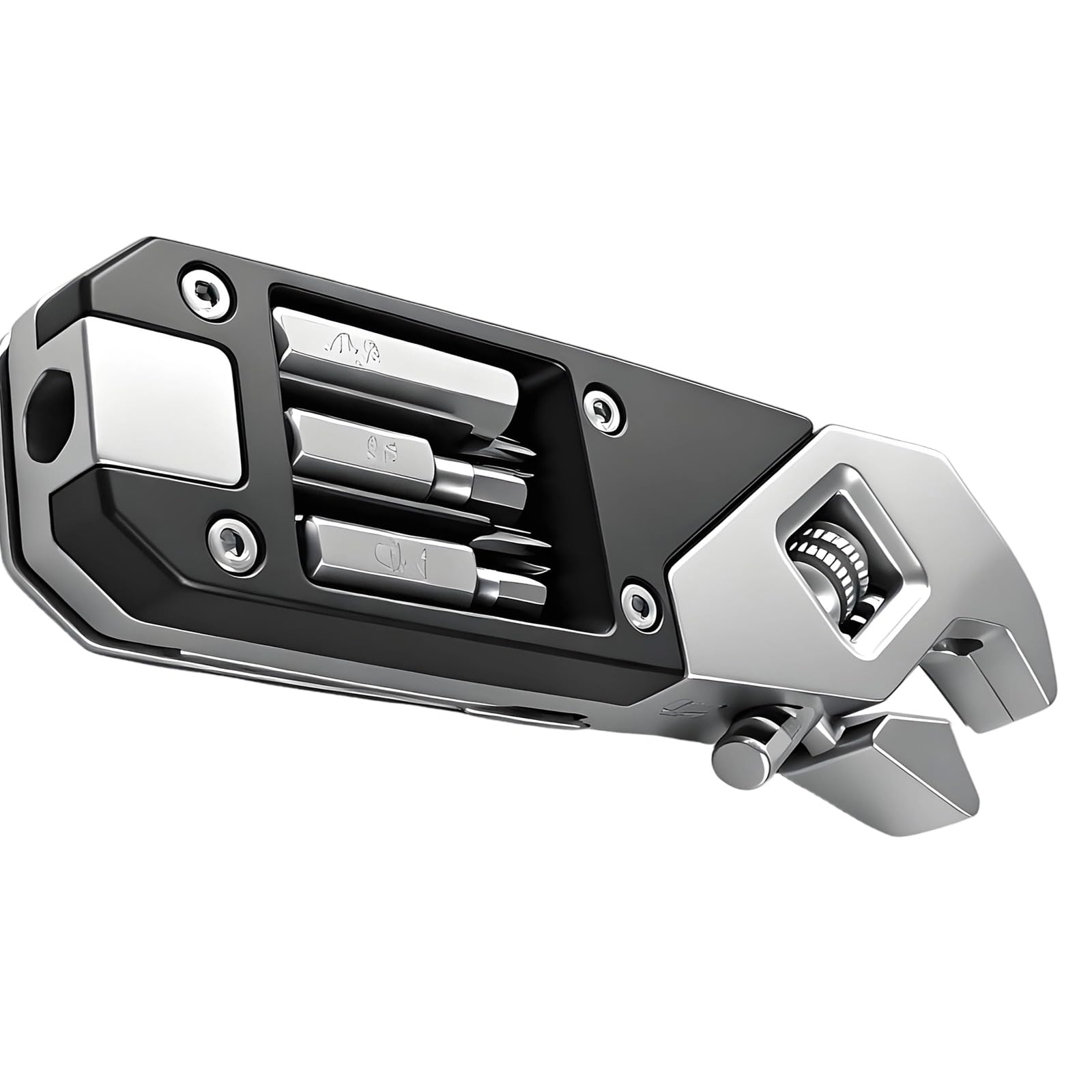 Fromceo Wrench Wide Jaw Tool Wide Jaw With Metric Scale For Home, Garage, Workshop Adjustable Spanner