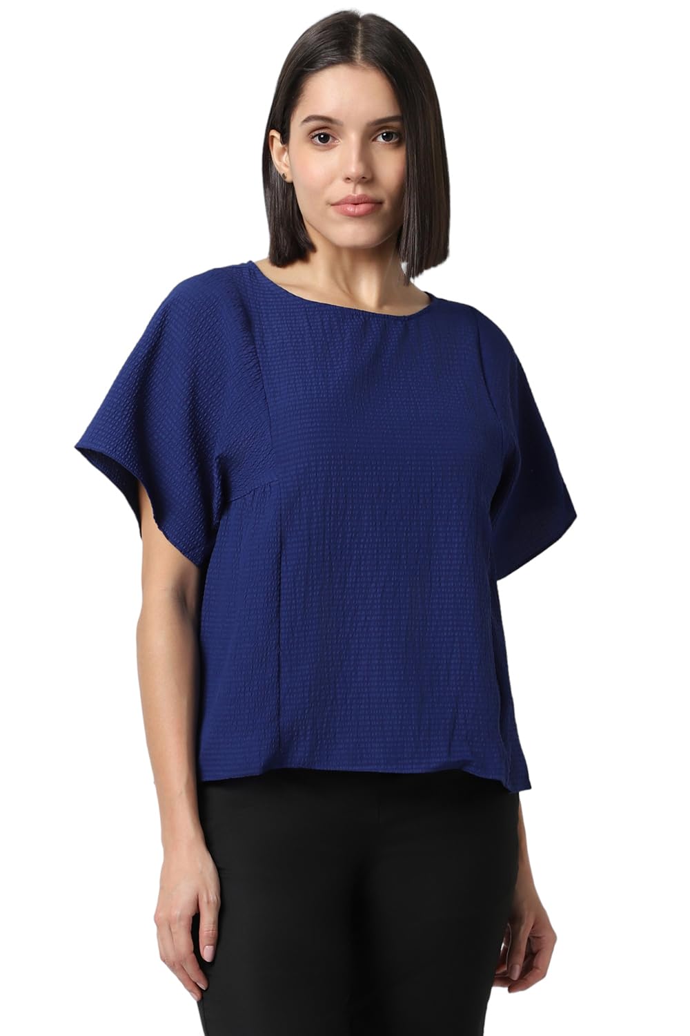 van heusen Women's Polyester Solid Regular Fit Blouse-picture-12