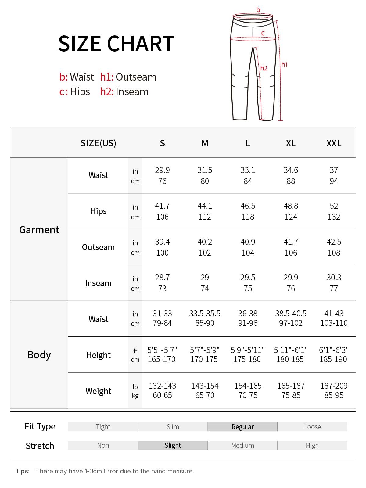 BERGRISAR Pantalon de cyclisme pour homme - Imperméable - Avec poches zippées - Séchage rapide - Extensible dans les 4 sens - Pour randonnée, course à pied
