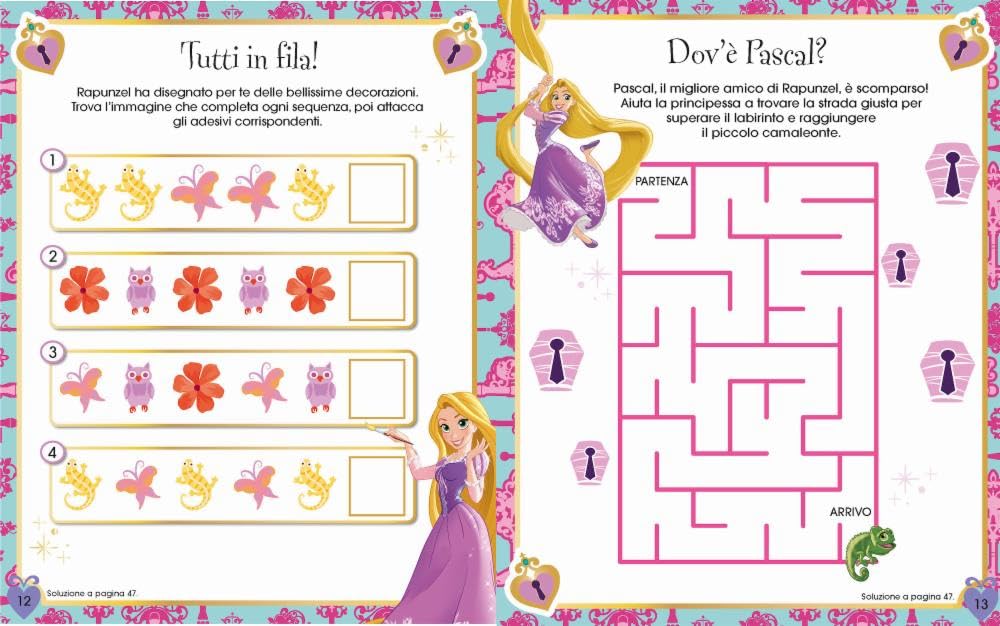 1000 sticker. Disney Princess. Ediz. a colori