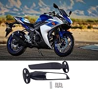 Aublinto Motorkerékpár Oldaltükör Alumínium Kawasaki ZX10R ZX6R Ninja 400 650 3