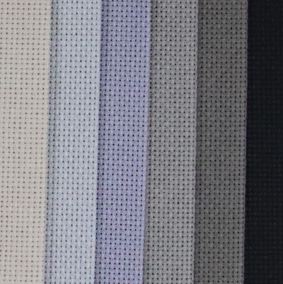 Image of KCS 6 pc of 12 inch x 18 inch (30cmx45cm) Counted Cotton Aida Cloth Cross Stitch Fabric (18CT-N)