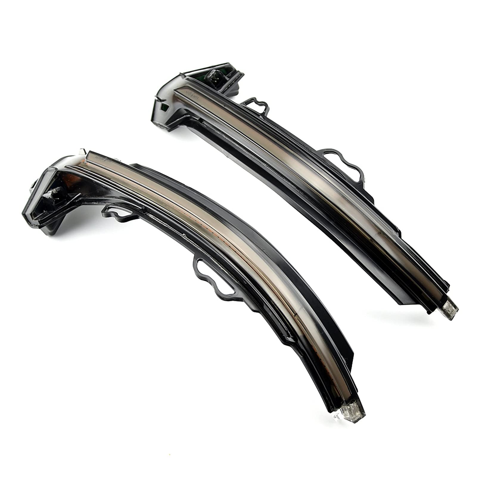2 szt. Dynamiczny kierunkowskaz samochodowy migacz w lusterku, dla, dla A4 B9 A5 S5 RS5 Sportback Coupe Cabrio Światło kierunkowskazu samochodowego(Kaoru black)