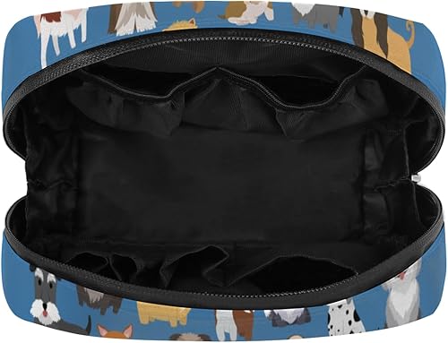 Miniatura 4 de Neceser de viaje para mujer, bolsa de maquillaje de viaje, organizador de bolsa de maquillaje pequeña para viajes, bolsa de cosméticos, bolsa de