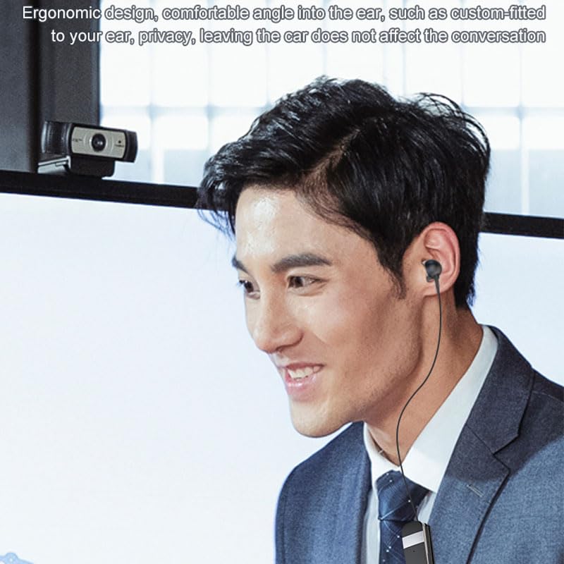 Auriculares Bluetooth K53 con clip y vibración de llamada miniatura 5