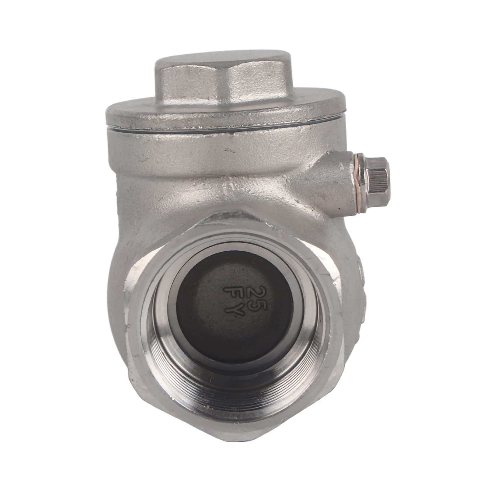 Valvola di Ritegno a Battente Acciaio Inossidabile 304 Filettatura Femmina BSP DN25 1 Pollice per Acqua Vapore Olio Gas Industriale Industria