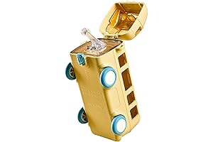 Kid-Approved Bus Water Bottle with Wheels