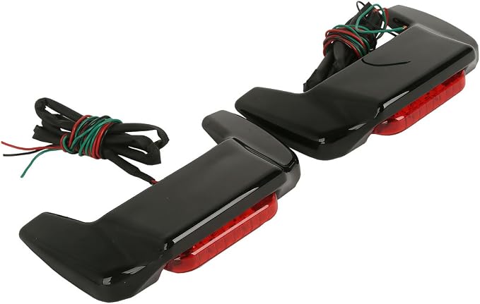 Kit de spoiler LED para tapas de alforjas Harley Touring 1993-2013 miniatura 6
