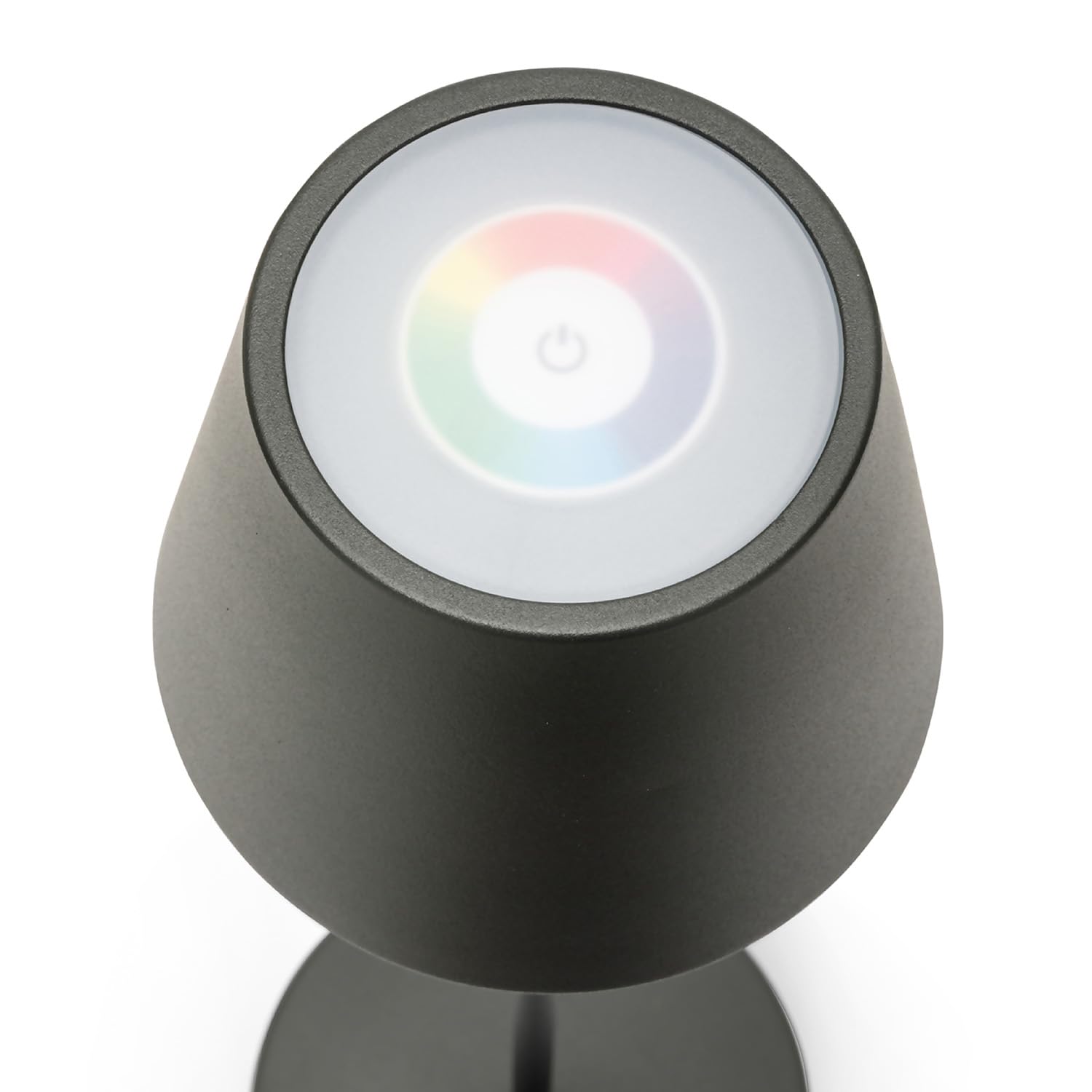 Velamp JOSEPHONE - Lampada da Tavolo LED - Senza fili ricaricabile – Impermeabile, adatta per interni ed esterni – Colore Nero