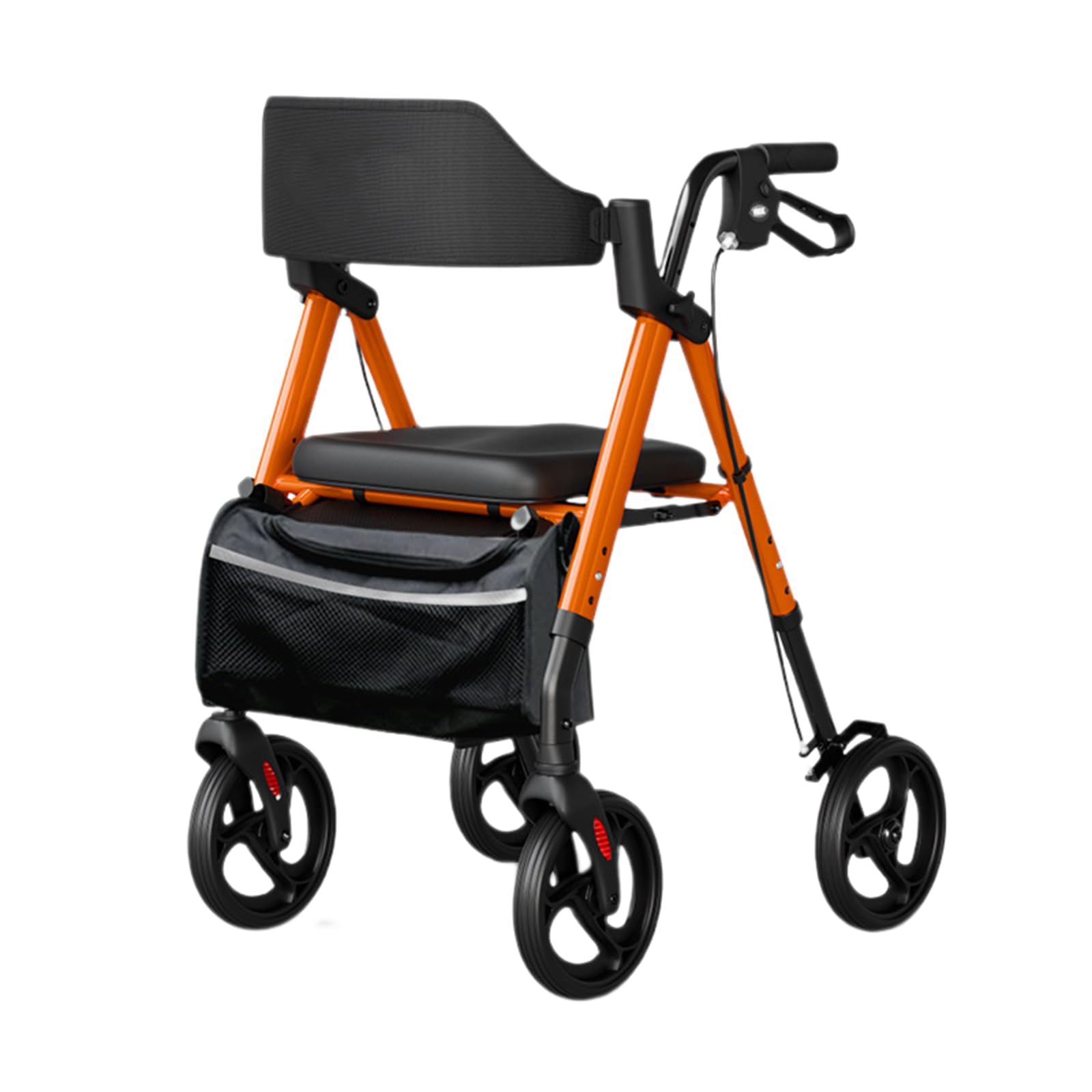 SFKLYU Chodziki Terenowe Lekki Aluminiowy Chodzik Mobility Walking Aid Oparcie Z Regulowanymi Na Wysokość Uchwytami I Oparciem Dla Seniorów I Dorosłych