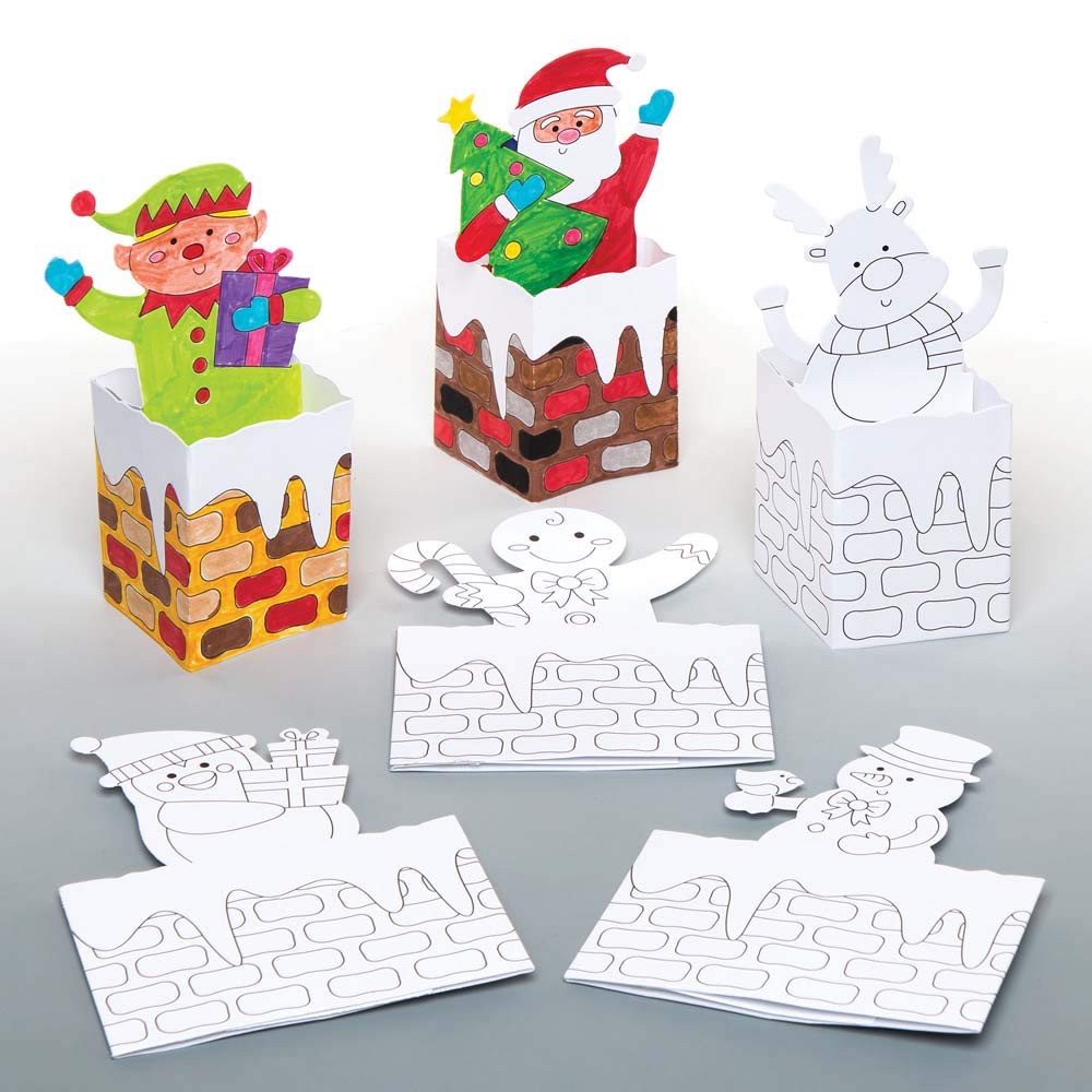 Baker Ross Mini Forme di Legno di Fiori - Confezione da 45, Artigianato per Bambini (AT474
