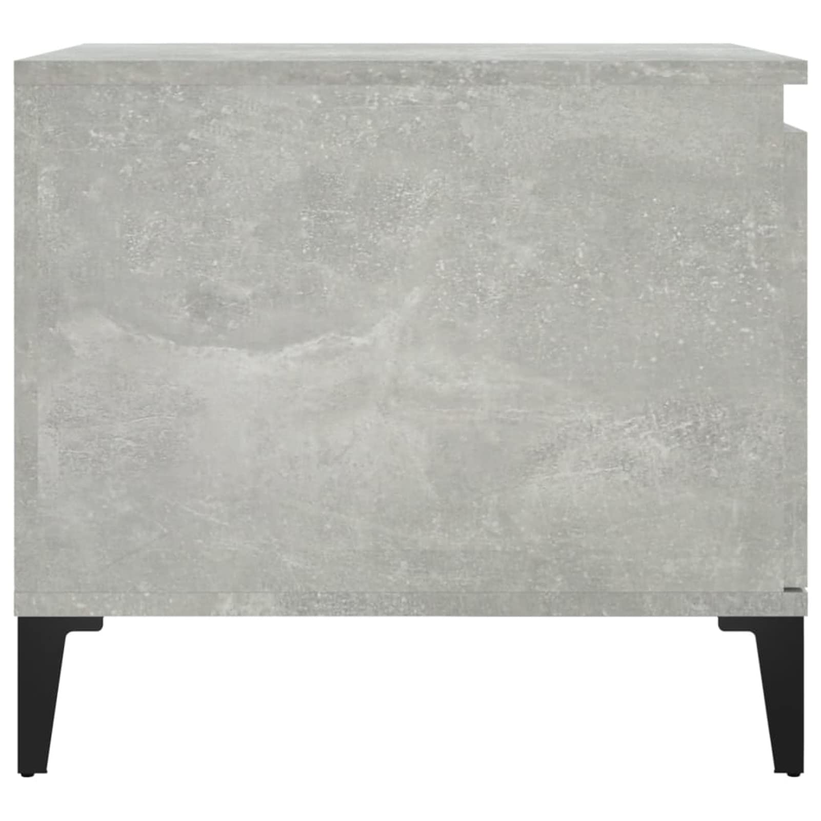 Homgoday Tavolino da caffè grigio cemento 100 x 50 x 45 cm, tavolino da tè per soggiorno, sala ricevimenti per ospiti, camera da letto e ufficio, mobili 1222