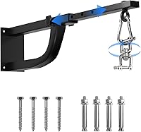 Vista 11 de Percha para saco de boxeo, soporte de pared para bolsa de boxeo, soporte pesado para colgar, rotación silenciosa para el hogar, gimnasio