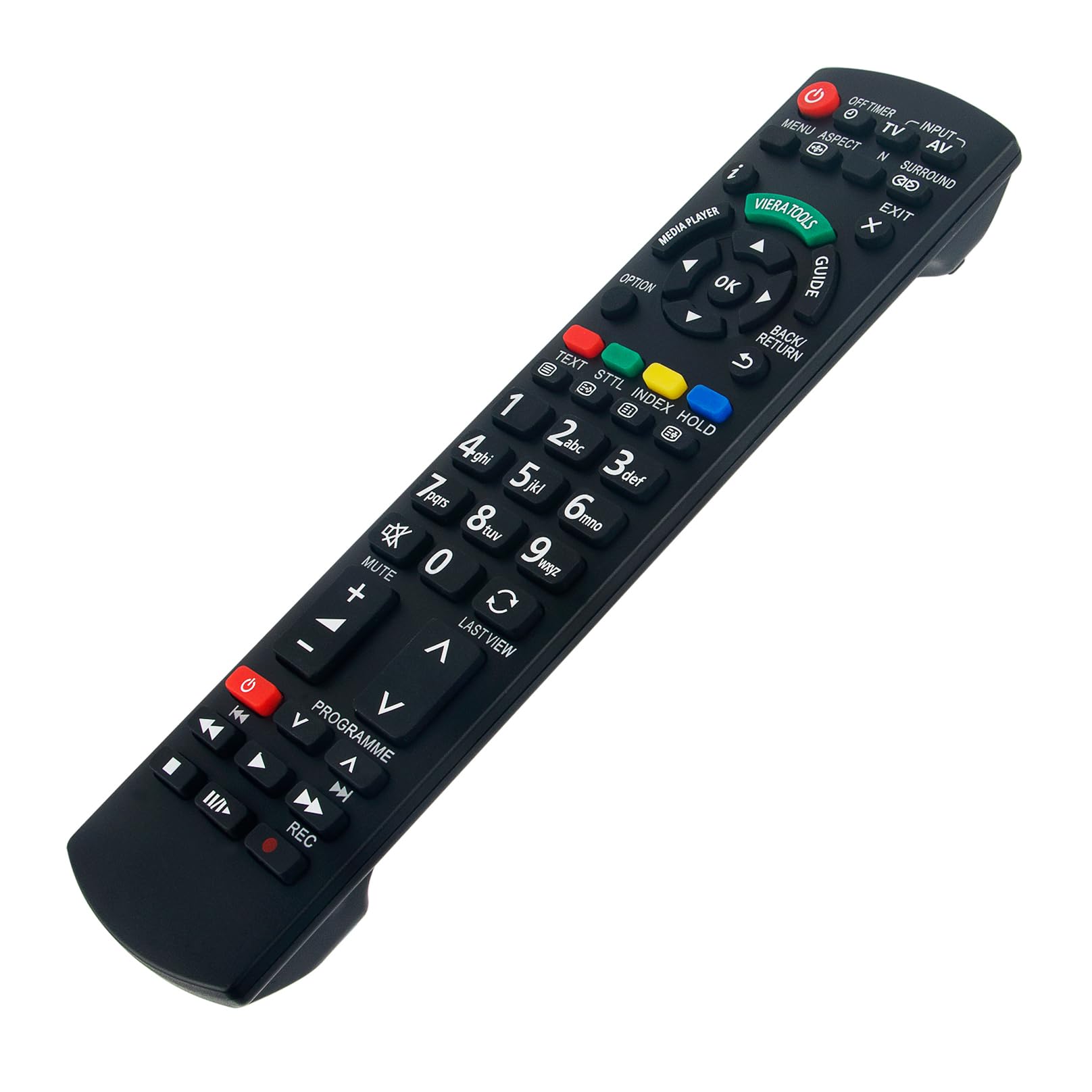 N2QAYB000717 Replacement Remote Control -VINABTY-fit for Panasonic Viera Plasma TV N2QAYB000717 remote control TX-L32EM5B TX-P42X50E TX-P50X50E TX-L50EM5B TY-ST42PX5W TX-L39EM5B - Image 4