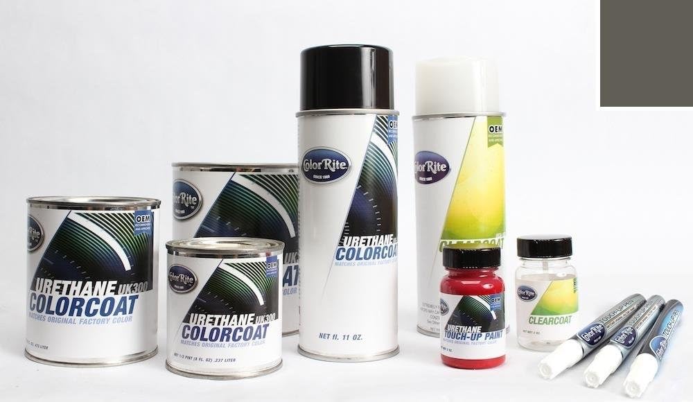 Two-Ounce Bottle for Honda CR-V Automotive Touch-up Paint - Polished Gray Metal Metallic NH-737M - All-Inclusive Package