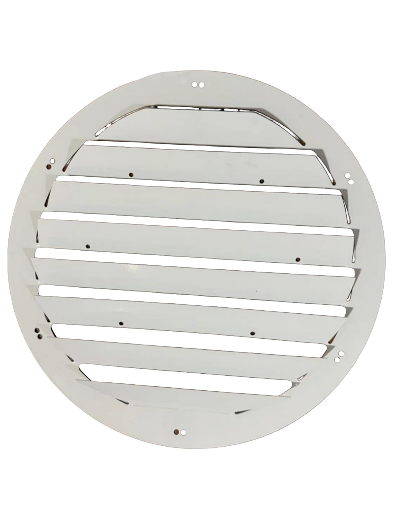 Lyvqzpwlr Round Ac Wind Guide, Air Conditioner Deflector Stainless Steel Multicolor Multiple Sizes(,18.1X18.1in/46X46cm)