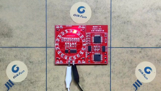 Image of Gikfun DIY SMD SMT Welding Practice Soldering Skill Training Board NE555 CD4017 Water Flowing Led DIY Kit EK1885