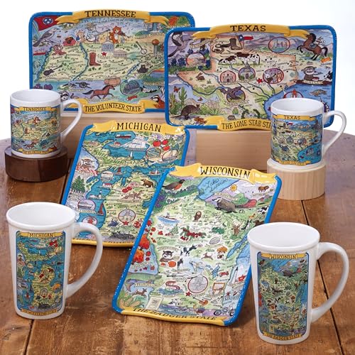 Set de 6 Mugs Jumbo Souvenir Washington 20 oz miniatura 5