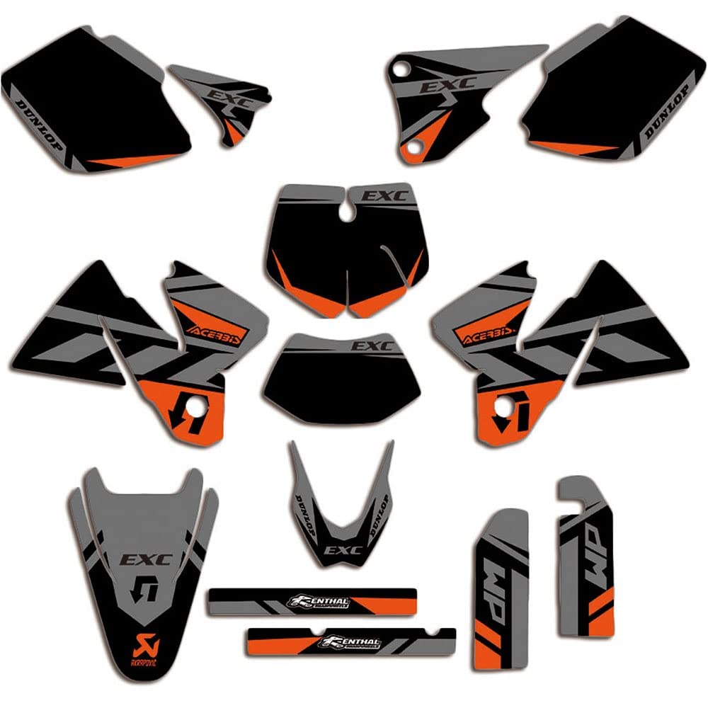 Amazon.com: ENARUI Graphics Kit Decals Stickers Fit for 1998 1999