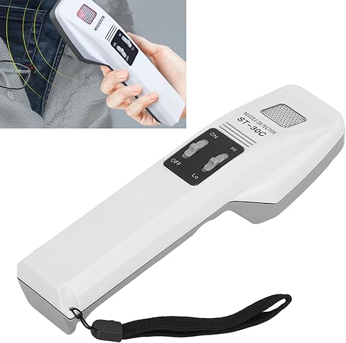 Miniatura 8 de Hztyyier Detector de agujas de plástico de mano buscador de metales para ropa de punto zapatos hogar costura máquinas de coser y accesorios