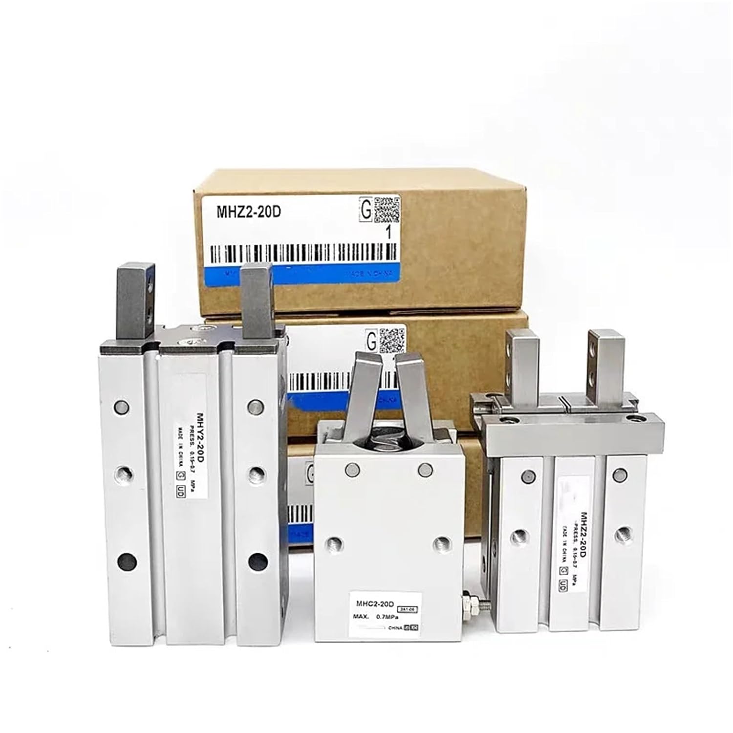 1pc Pneumatic Finger Cylinder MHZ2-16D10/20/25/32/40D/MHY2/MHC2/J clamp Gripper(MHY2-10D)