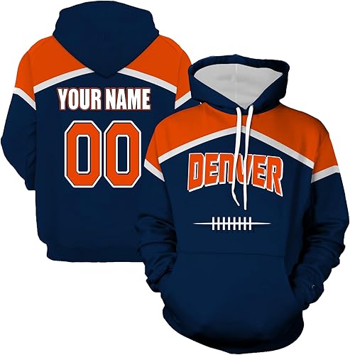 Miniatura 8 de Sudaderas con capucha personalizadas para hombre, regalos para fanáticos de la ciudad del fútbol, para mujeres, hombres, jóvenes, con nombre y número