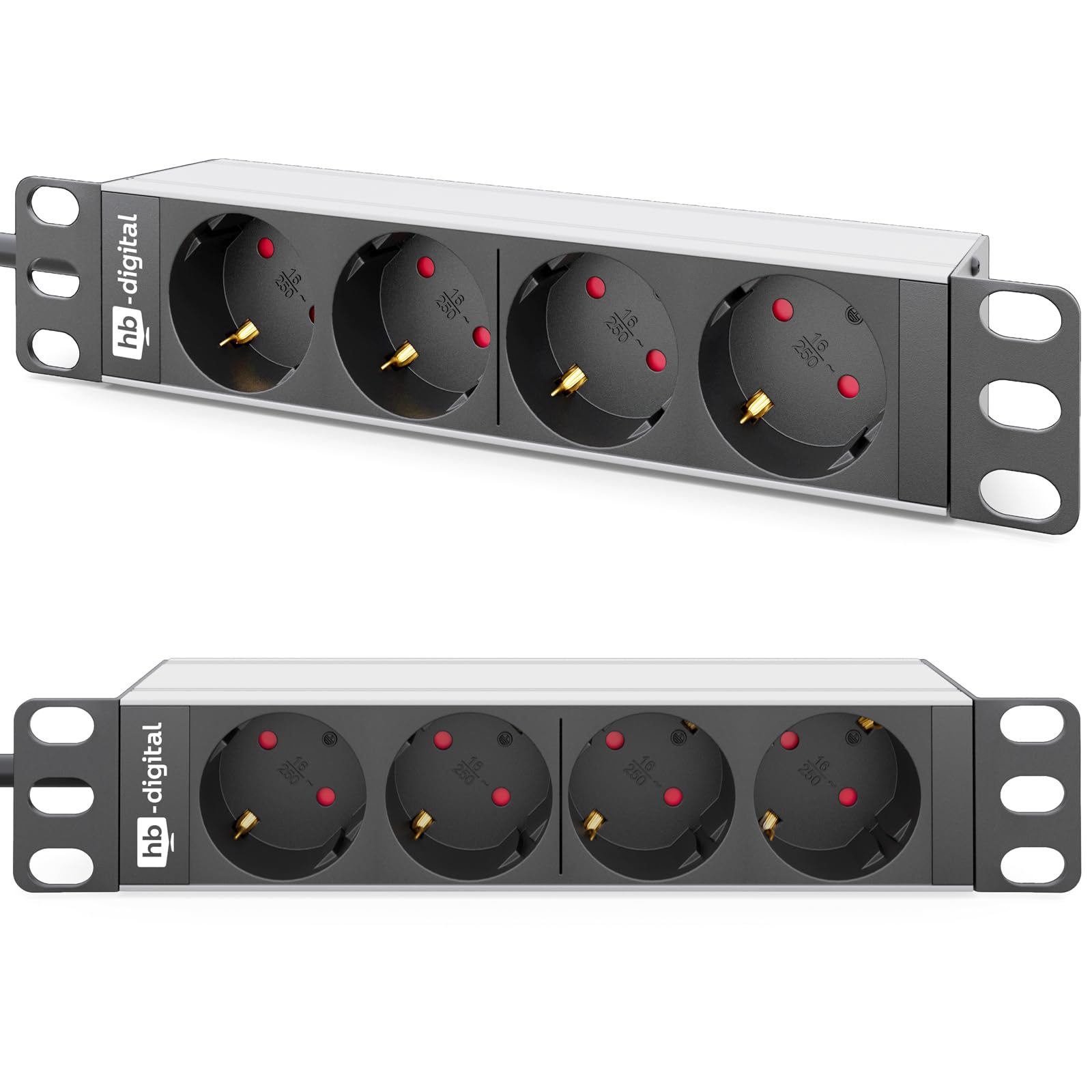 10 Inch 4 voudige stekkerdoos (DS10-4PDU 10 Inch 4 voudige stekkerdoos (DS10-4PDU