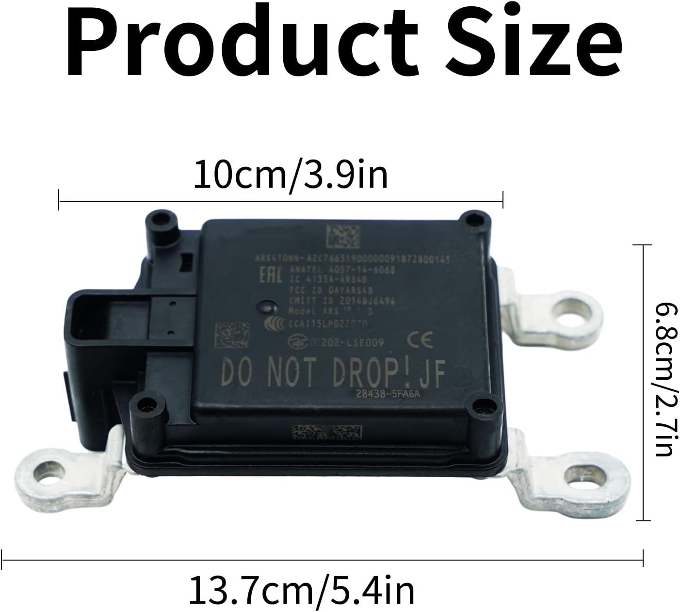 Vehicle 28438-5FA6A Distance Sensor Front Cruise Distance Radar Sensor Compatible with Nissan Altima Rogue Kicks Versa Rogue Sport 2016 2017 2018 2019 2020 2021 2022 2023 28438-5FA6A