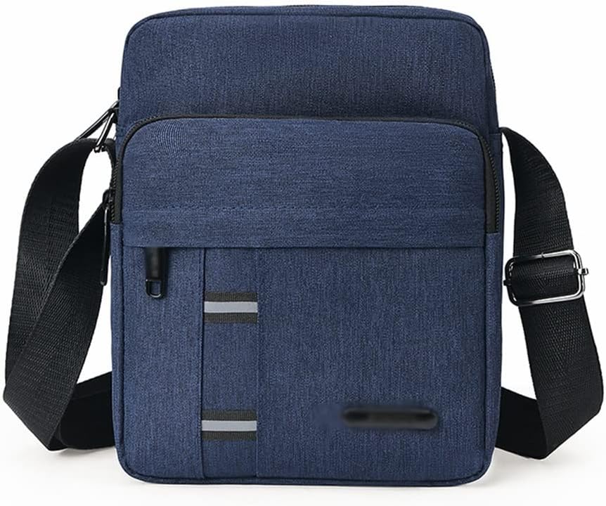 Casual Men's Shoulder Bag Waterproof Oxford Fabric Male Small Messenger Bag Business Lightweight Men's Crossbody Bag