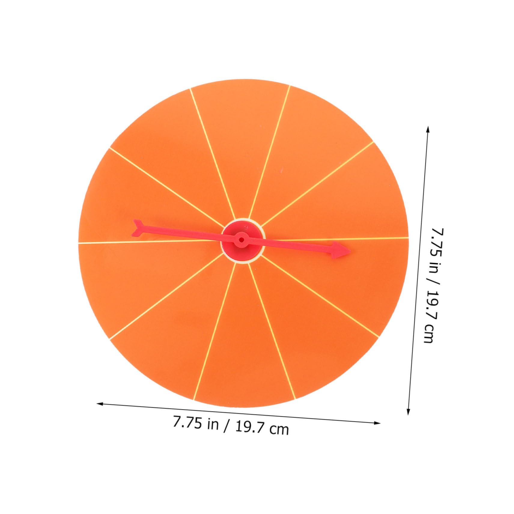 VICASKY DIY Prize Wheel Rotating Game Wheel for Parties Education Lightweight for Home Entertainment Events Fun Game Prop for All Occasions
