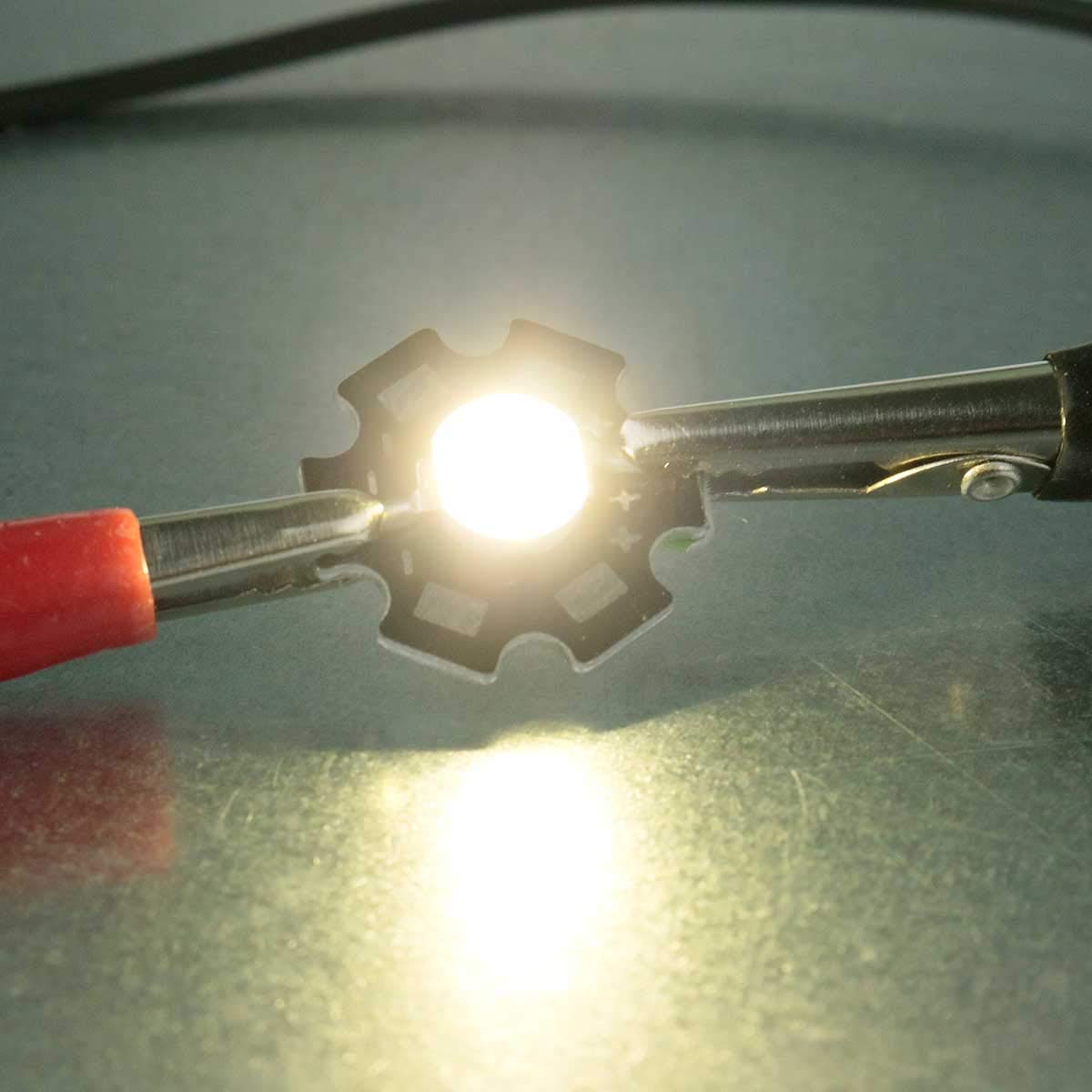 10x Highpower LED-Chips 3W Warmweiß – Star-Platin-Platine, Breiter 120° Abstrahlwinkel Für DIY-Beleuchtung