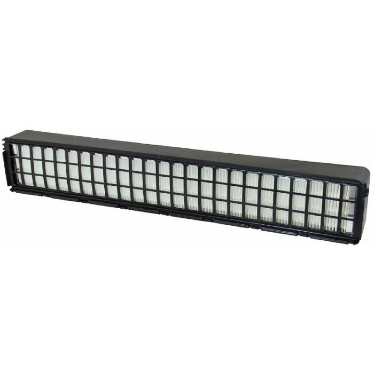 Panclean Filtro abitacolo ai carboni attivi AXA9642: Filtro carbone attivo, Adattabile al rif. originale CNH 47135045, Dimensioni 655x108x75 mm, Made in Italy