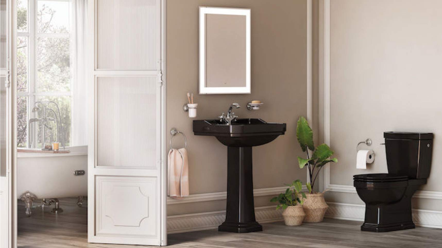 SUPRALIT Toilet Lid and Seat with Cushioned Drop, Dark Grey - Image 4